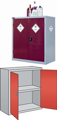 Toxic Chemical Cabinet - Half height (TOX-F)