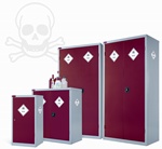 Toxic Chemical Storage Cabinets / Cupboards