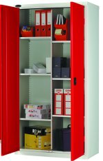 Metal Cupboard - Eight Compartments