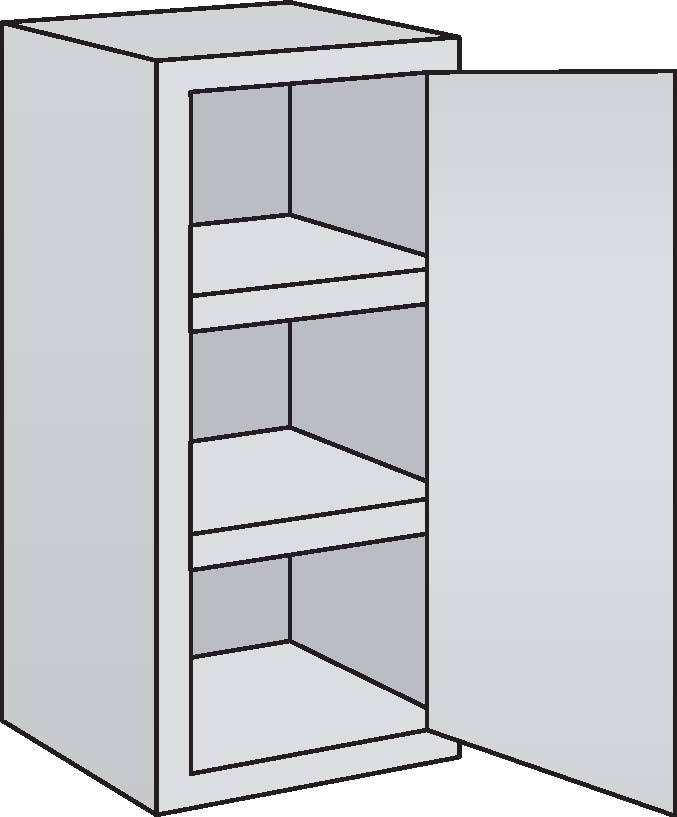 Acid Storage Cabinet - Small - (AA-U)